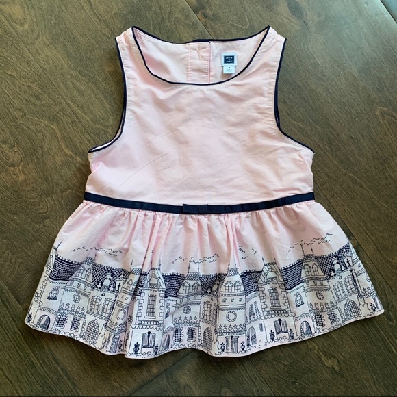 Janie and Jack Rooftop Border Top - Picture 2 of 7